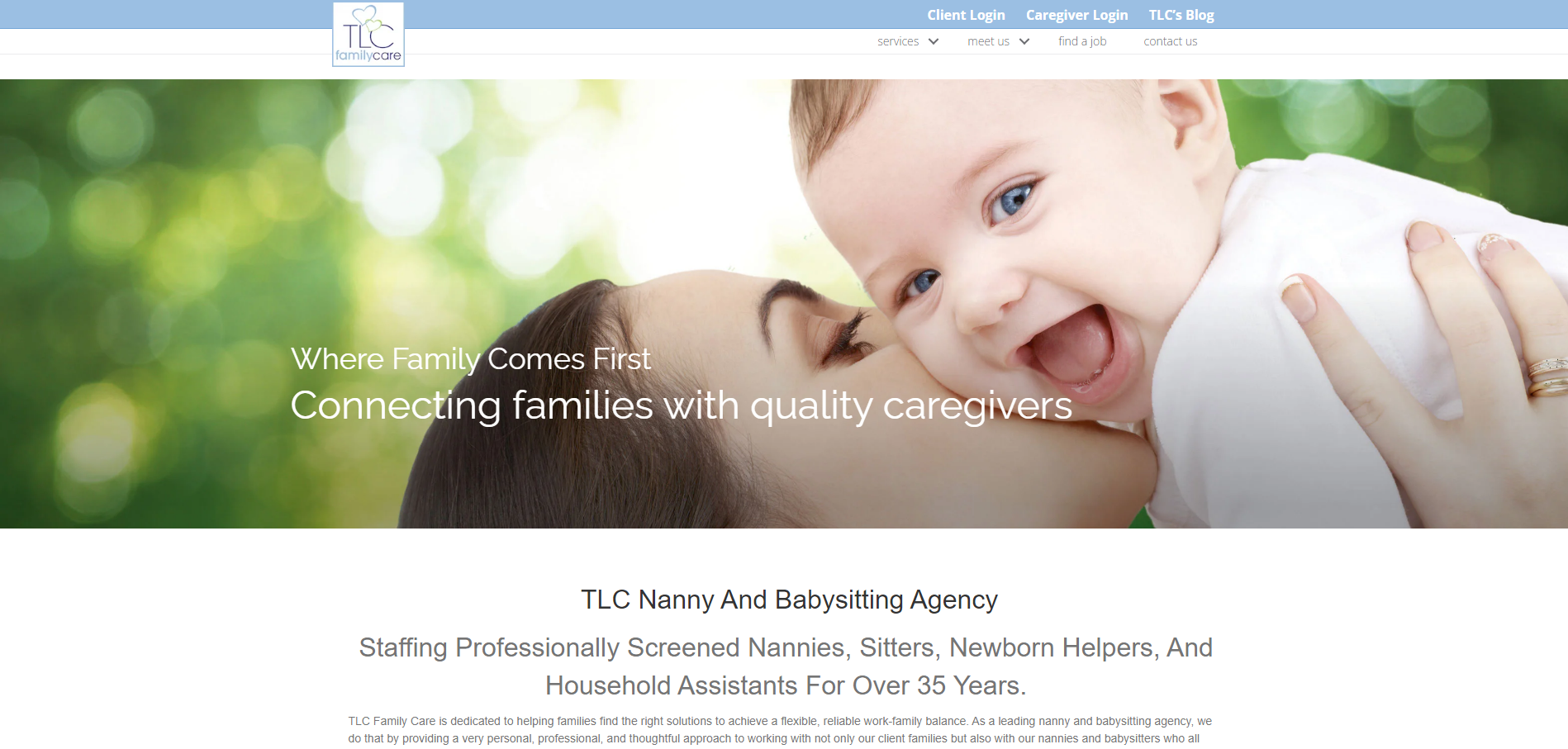 TLC Family Care Nanny Agency